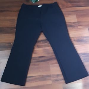 Womens dress pants black size 16 petite